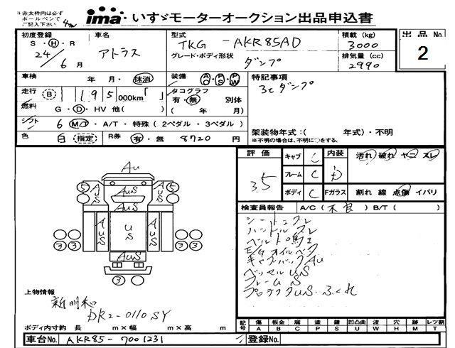 Аукционный лист