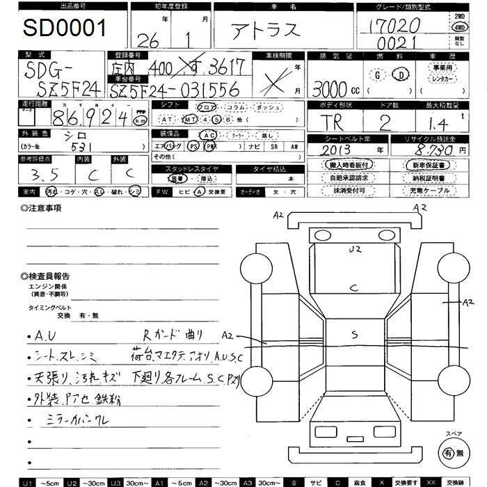 Аукционный лист