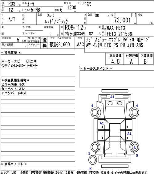 Аукционный лист