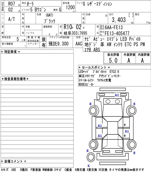 Аукционный лист