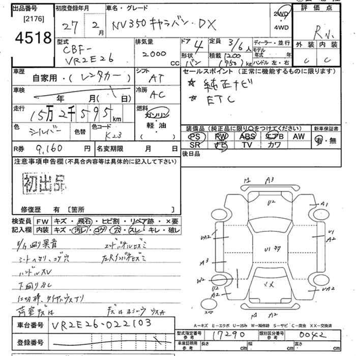 Аукционный лист