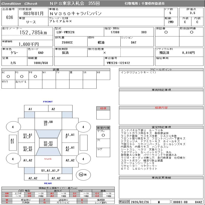 Аукционный лист
