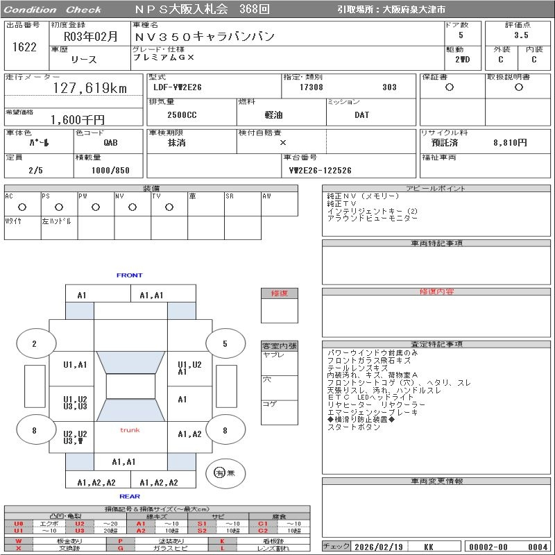 Аукционный лист