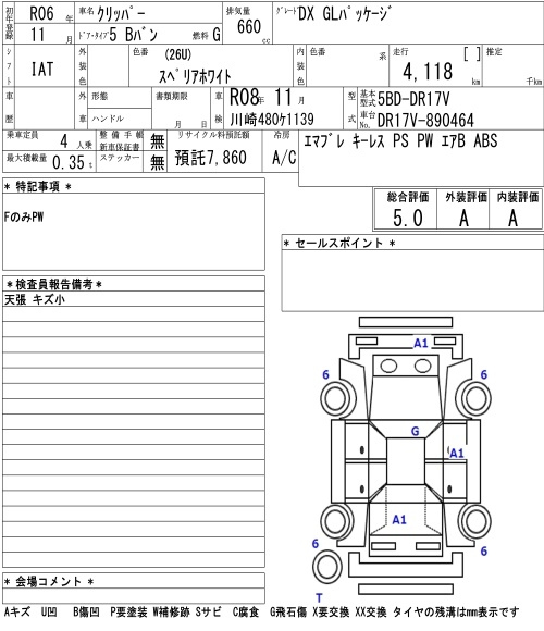 Аукционный лист