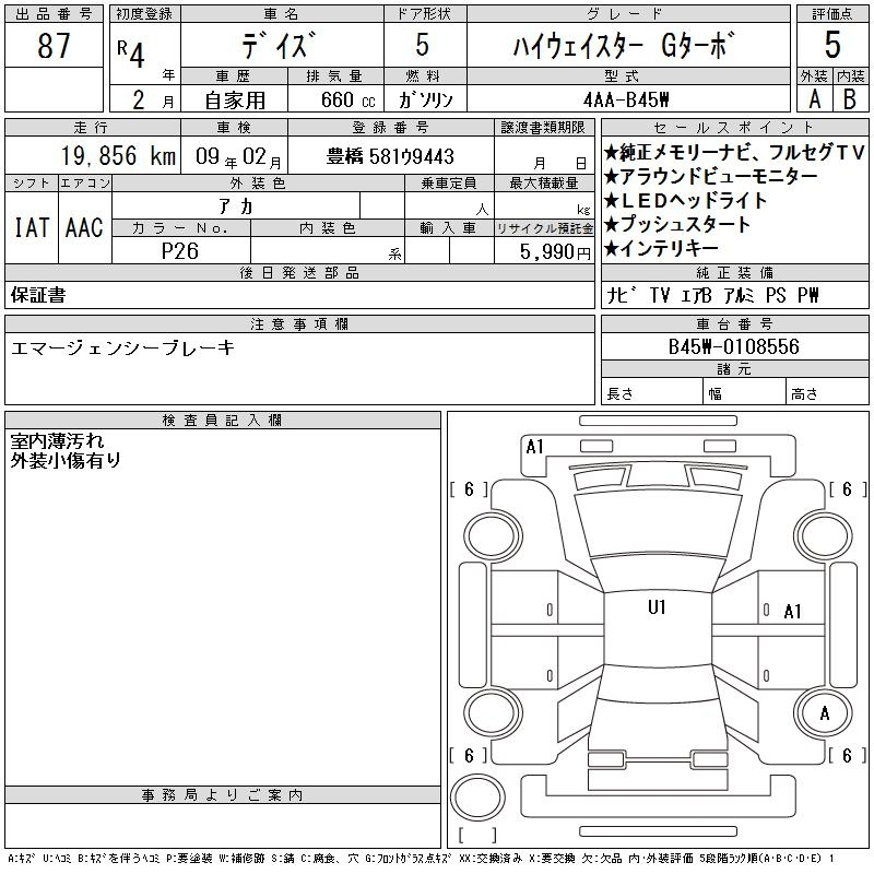 Аукционный лист