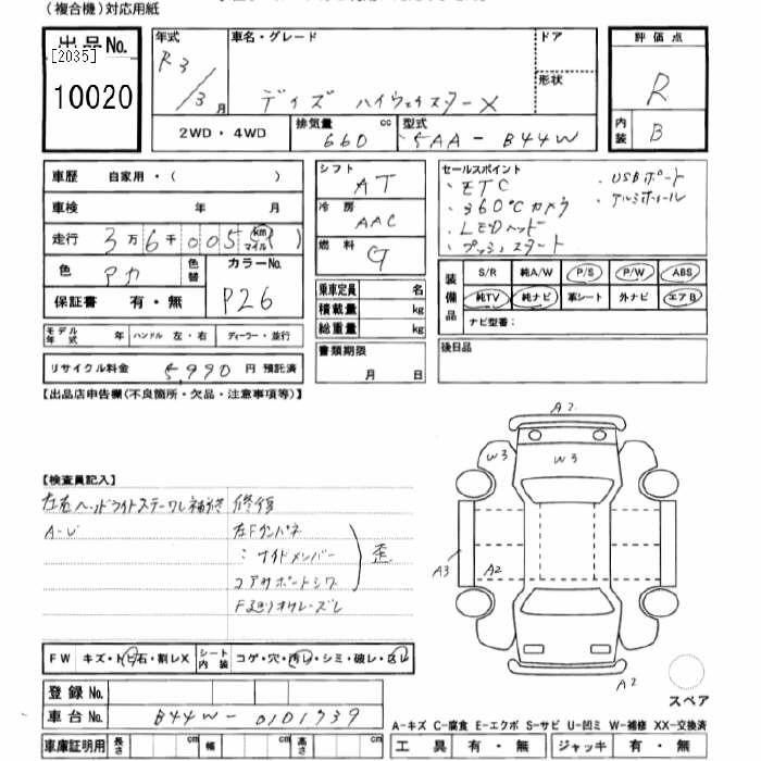 Аукционный лист