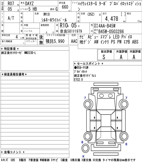 Аукционный лист