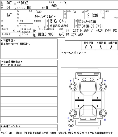 Аукционный лист