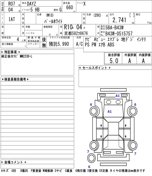 Аукционный лист