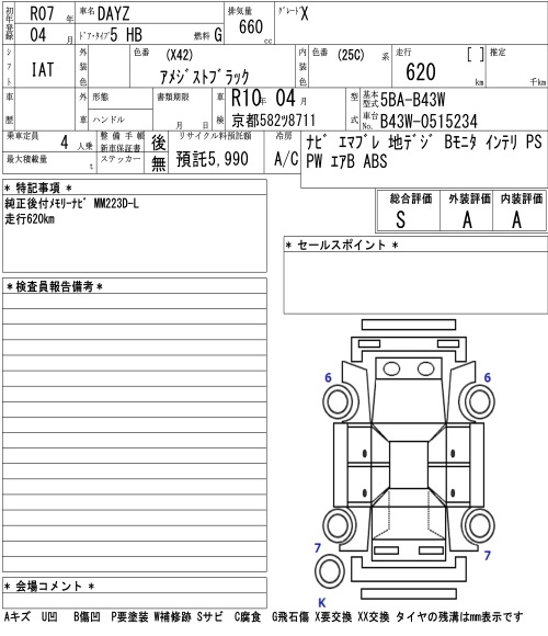 Аукционный лист
