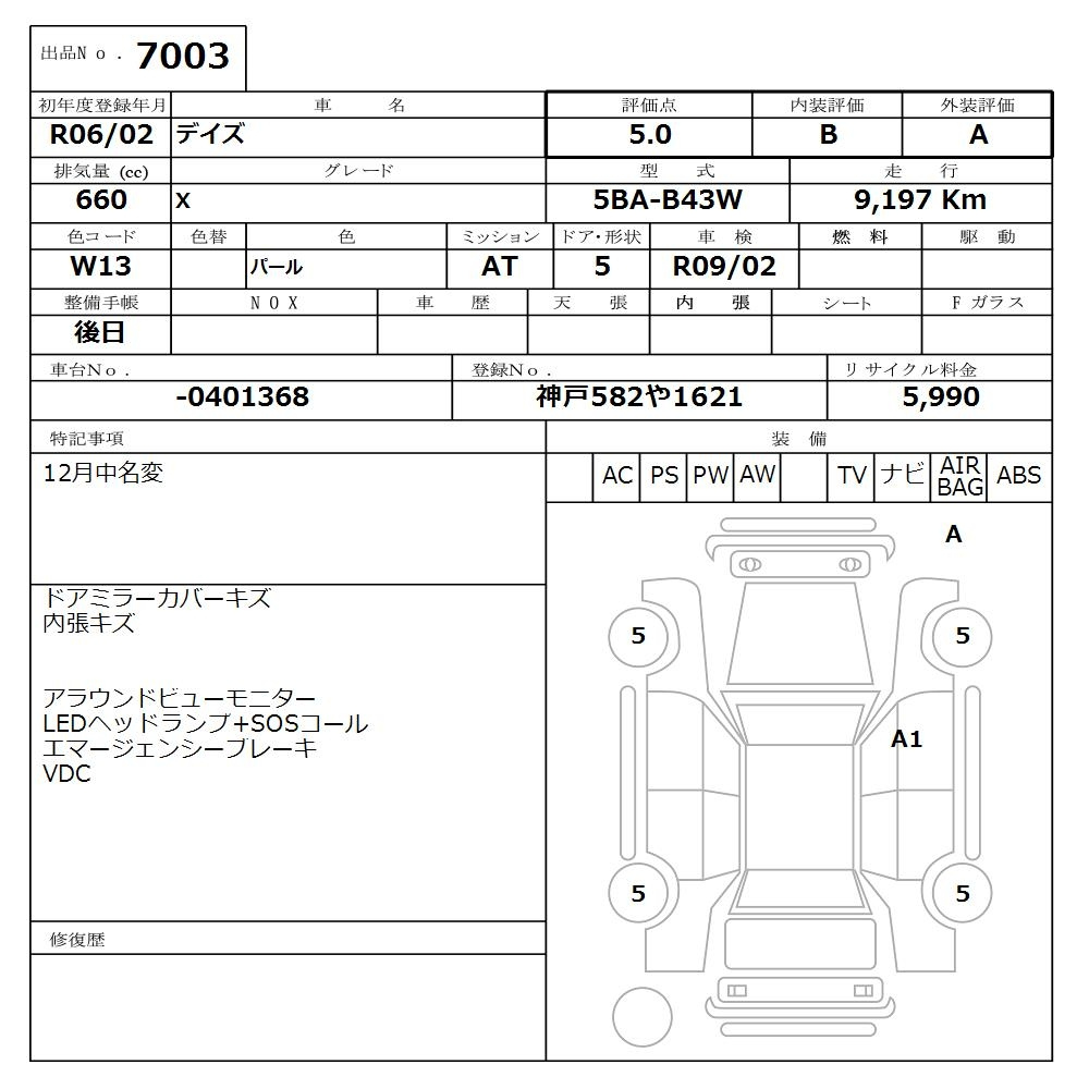 Аукционный лист