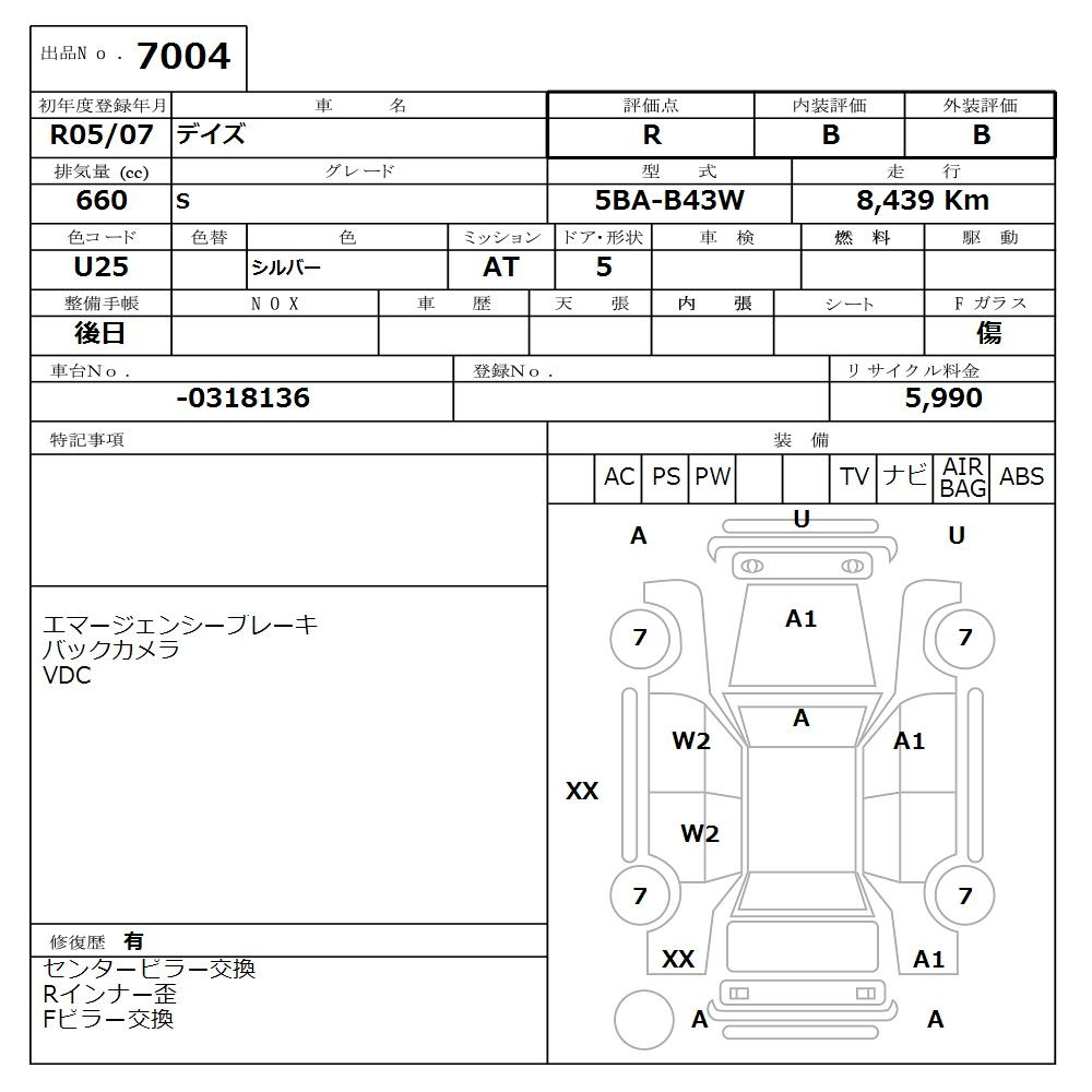 Аукционный лист