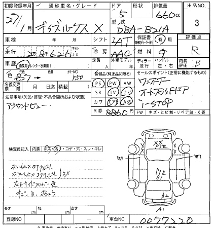 Аукционный лист
