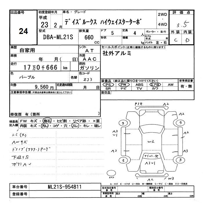 Аукционный лист