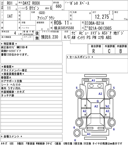 Аукционный лист