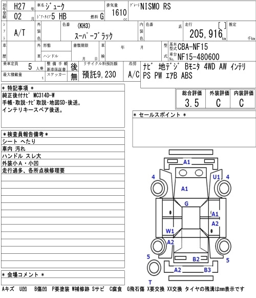 Аукционный лист