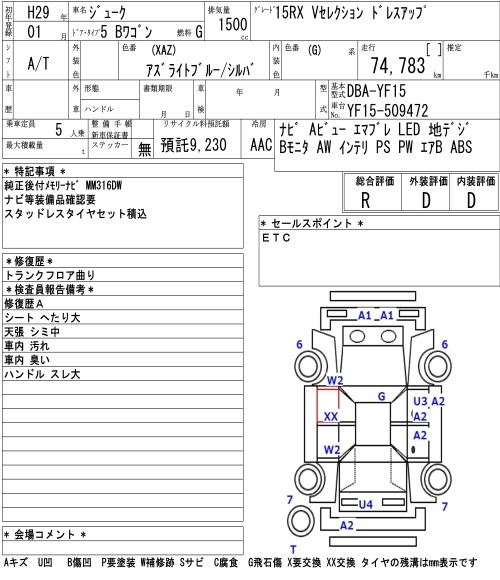 Аукционный лист