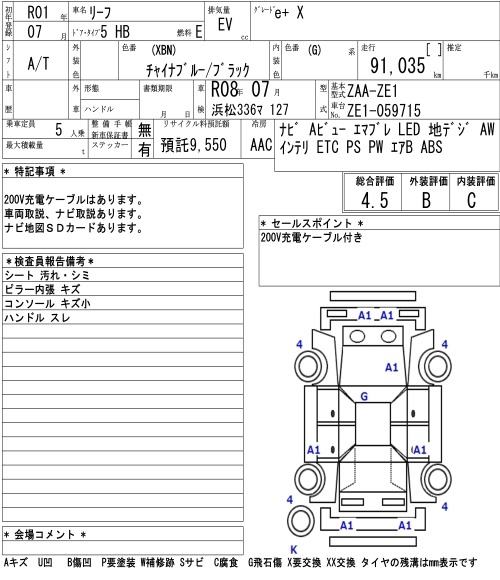 Аукционный лист