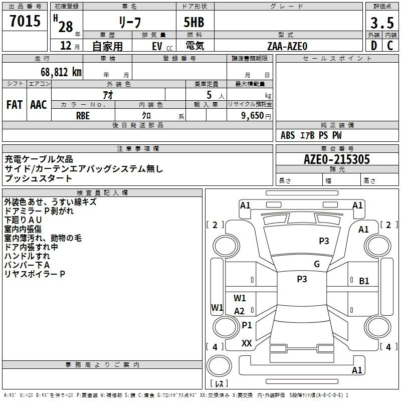 Аукционный лист