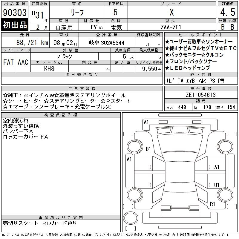 Аукционный лист