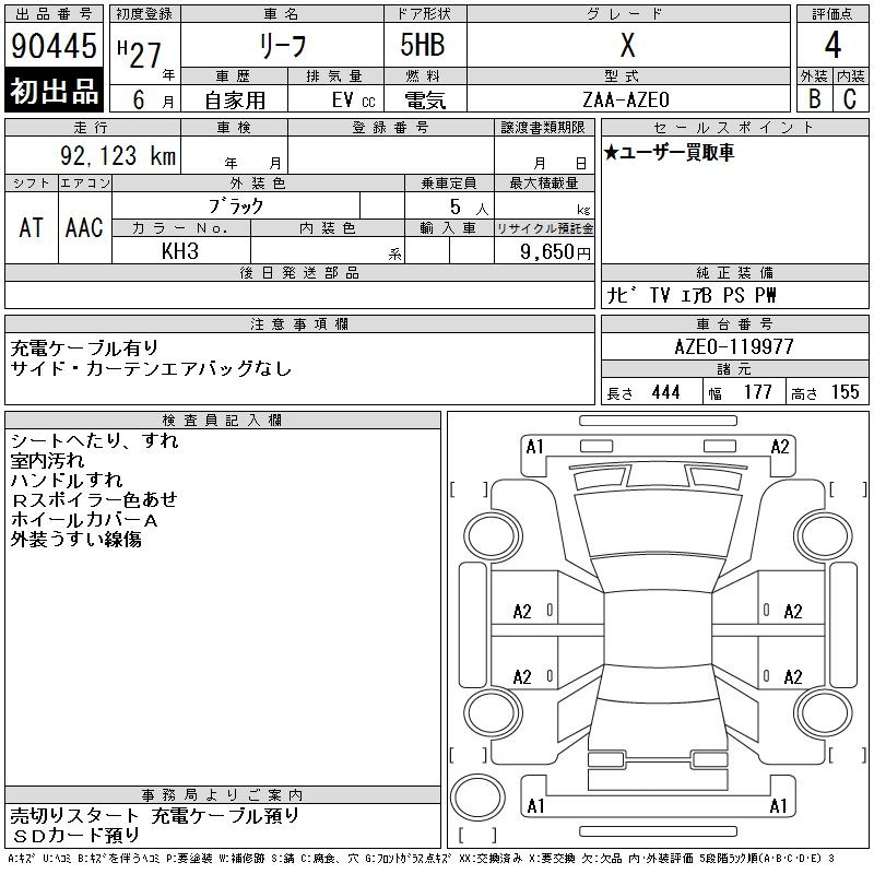 Аукционный лист