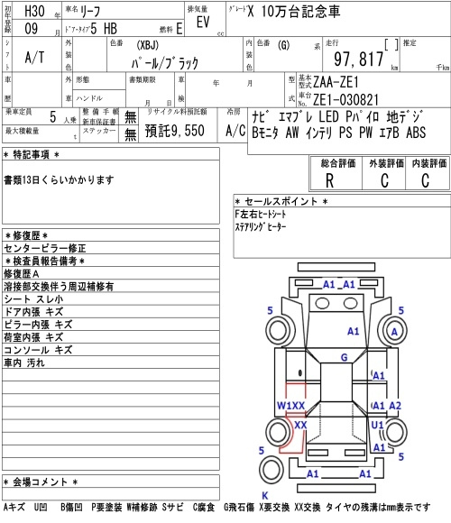 Аукционный лист