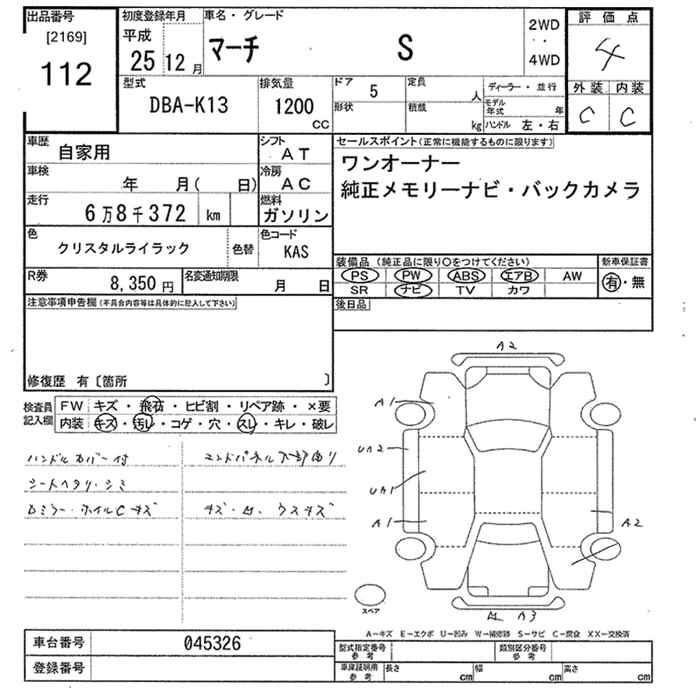 Аукционный лист