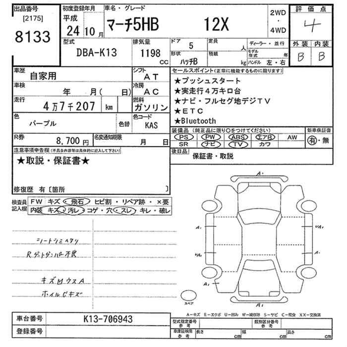 Аукционный лист