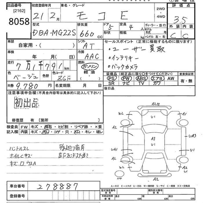 Аукционный лист