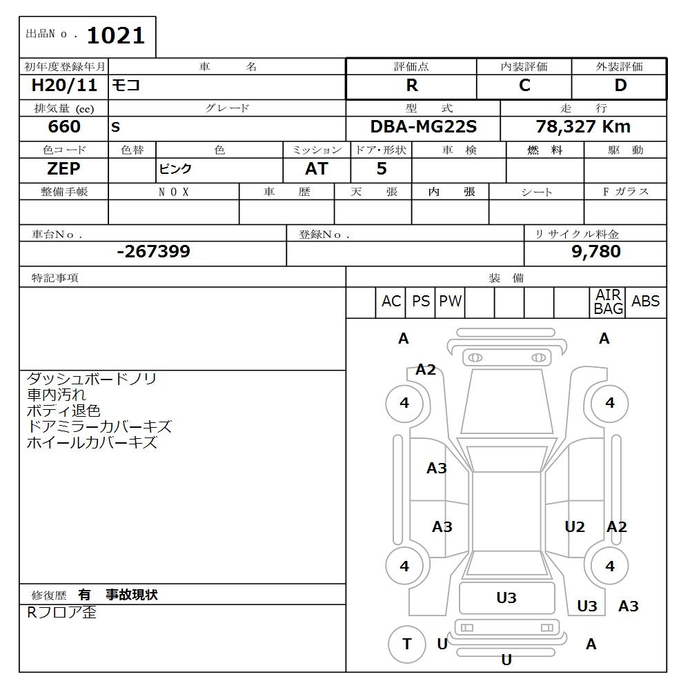 Аукционный лист