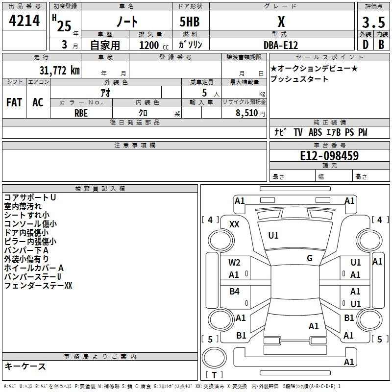 Аукционный лист