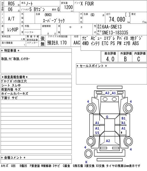 Аукционный лист