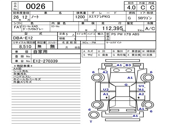 Аукционный лист