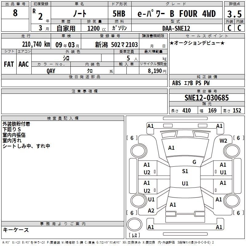 Аукционный лист