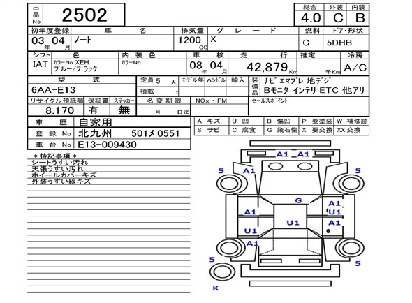 Аукционный лист