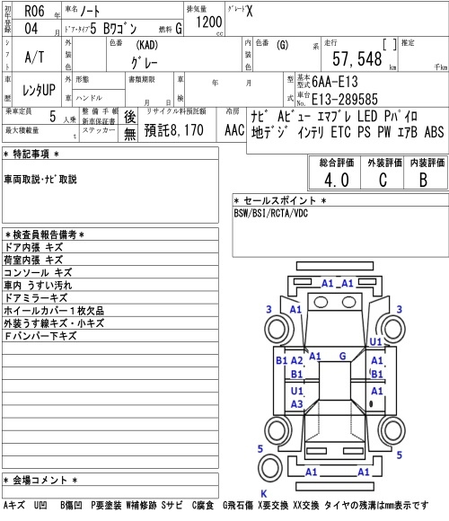 Аукционный лист