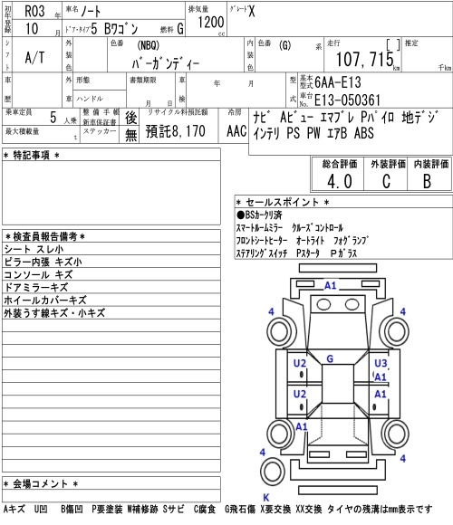 Аукционный лист
