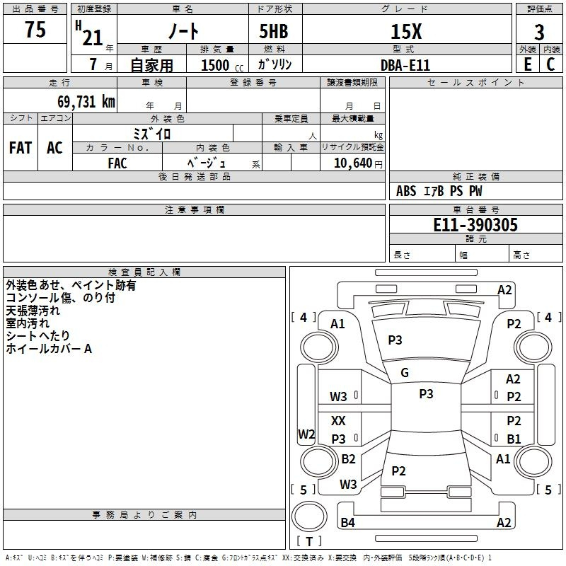 Аукционный лист