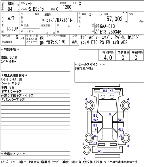 Аукционный лист