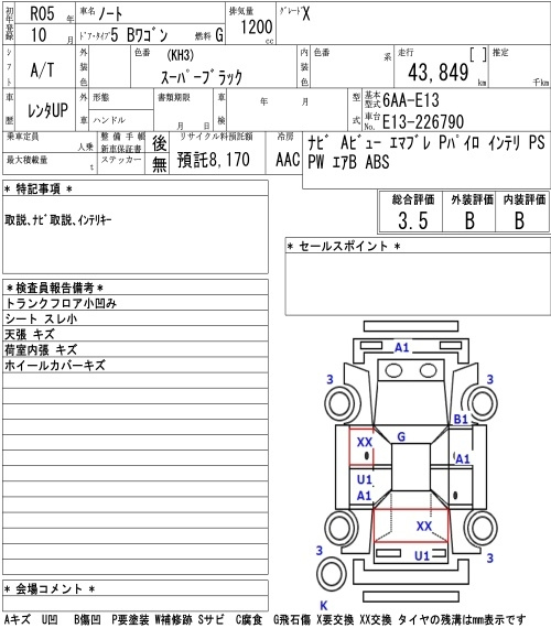 Аукционный лист
