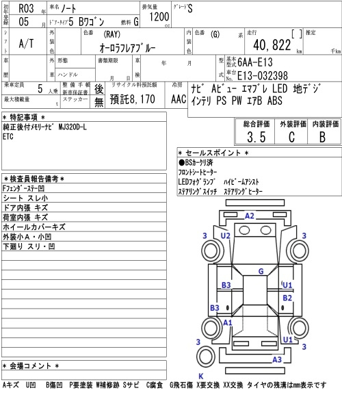 Аукционный лист