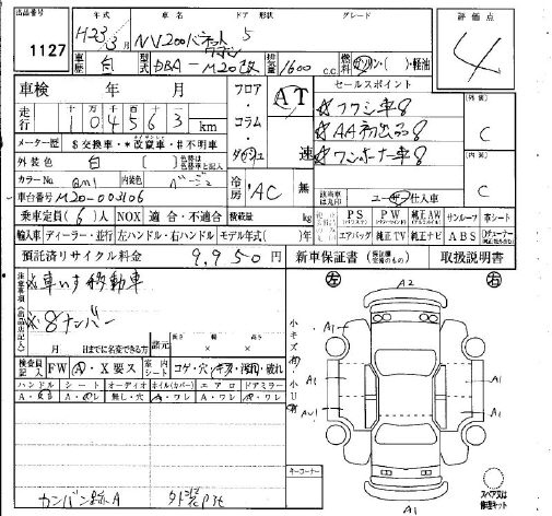 Аукционный лист