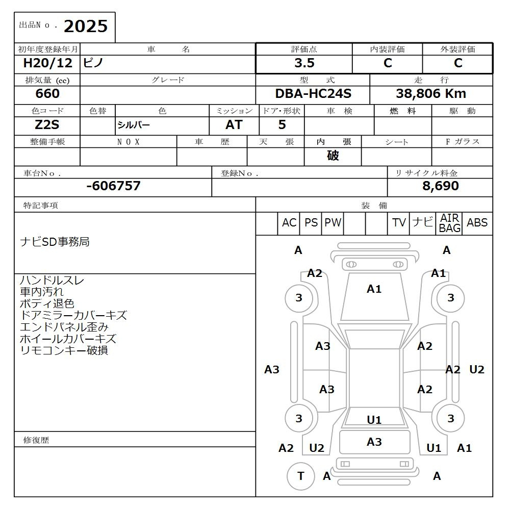 Аукционный лист