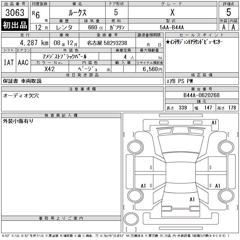 Аукционный лист