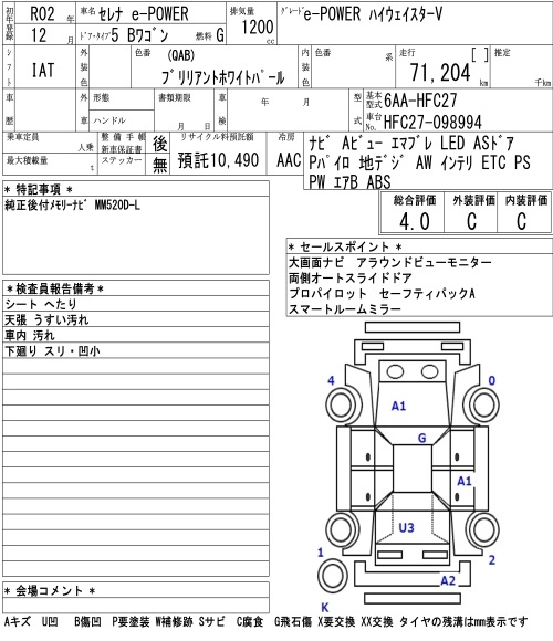 Аукционный лист