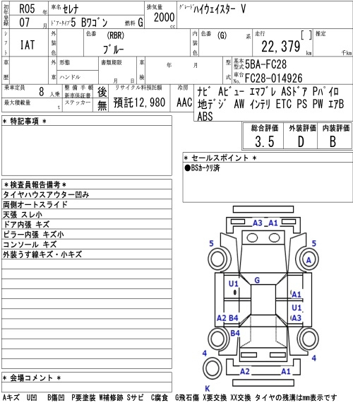 Аукционный лист
