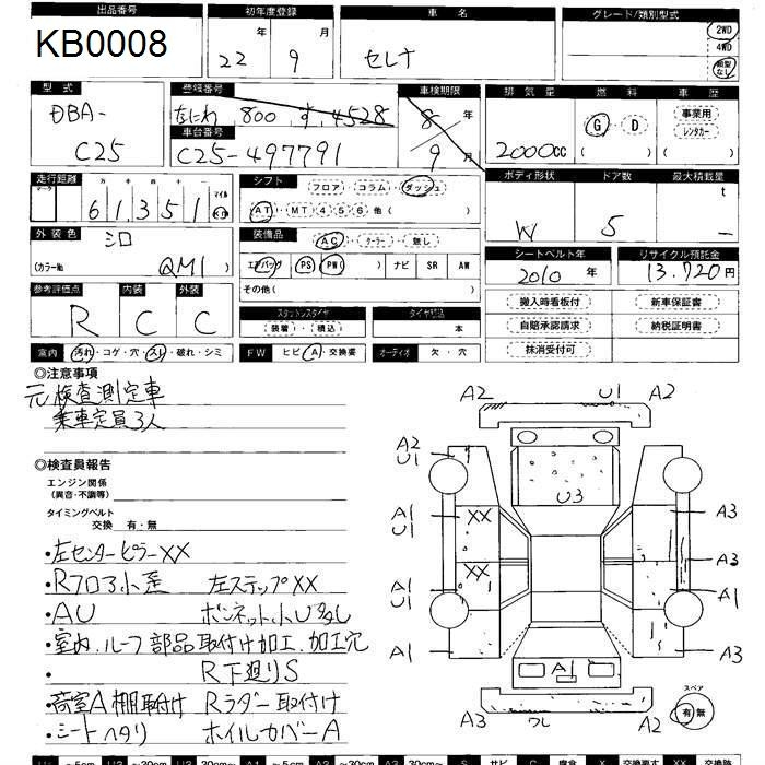 Аукционный лист
