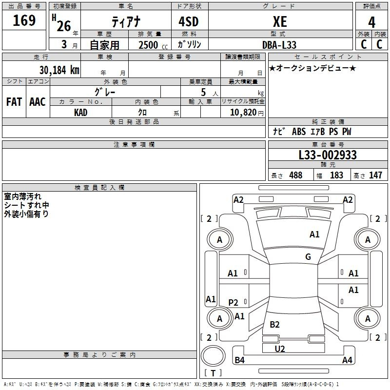 Аукционный лист