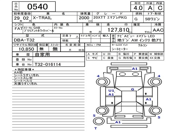 Аукционный лист