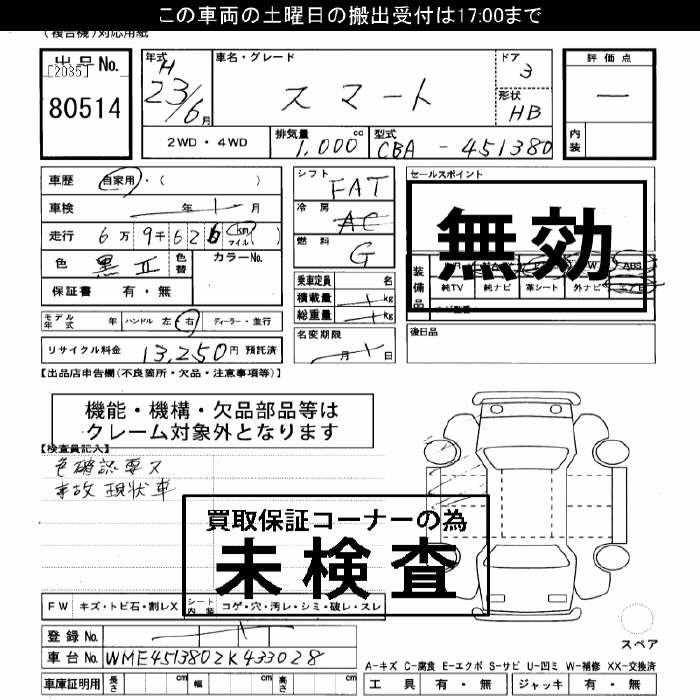 Аукционный лист